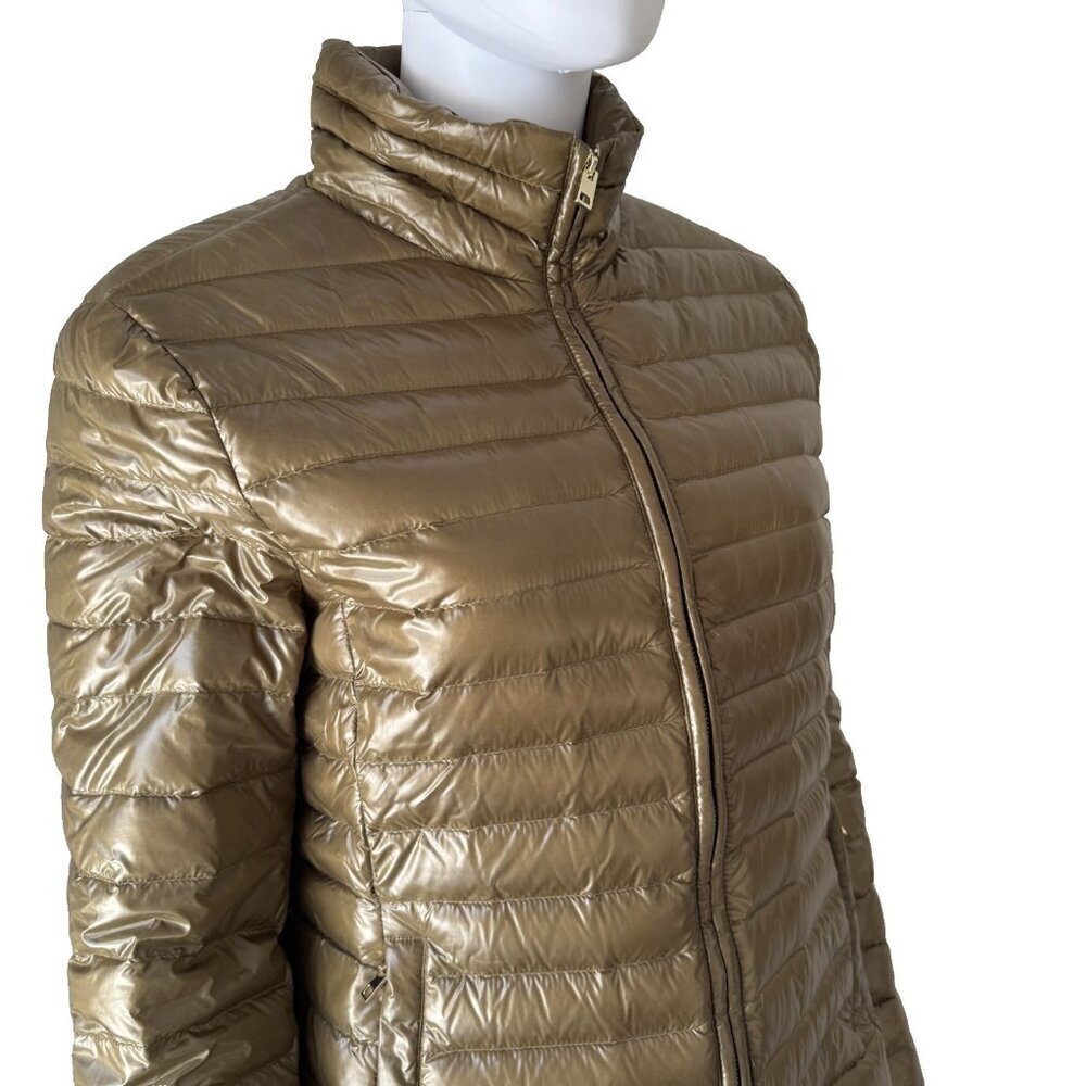 Zara Women's Lightweight Down PufferJacket Size L - Picture 3 of 9
